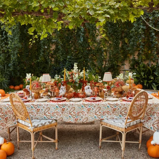Tablecloths<Mrs. Alice Autumnal Paisley Tablecloth