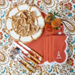 Tablecloths<Mrs. Alice Autumnal Paisley Tablecloth