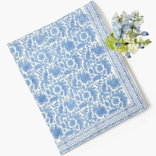 Tablecloths | For Her<Mrs. Alice Azure Pheasant Tablecloth