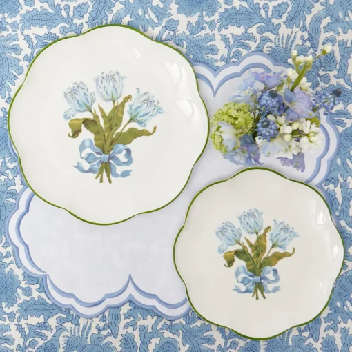 Tablecloths | For Her<Mrs. Alice Azure Pheasant Tablecloth