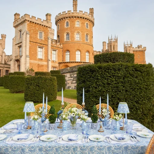 Tablecloths | For Her<Mrs. Alice Azure Pheasant Tablecloth