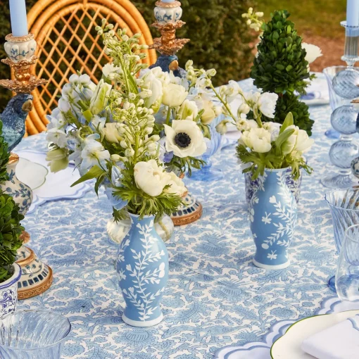 Tablecloths | For Her<Mrs. Alice Azure Pheasant Tablecloth