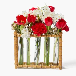 Summer Glassware | Vases<Mrs. Alice Bamboo Bud Vase