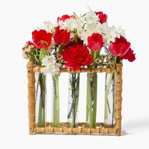 Summer Glassware | Vases<Mrs. Alice Bamboo Bud Vase