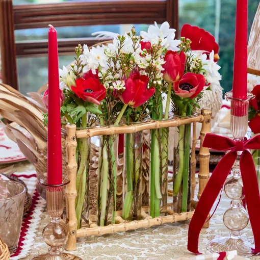 Summer Glassware | Vases<Mrs. Alice Bamboo Bud Vase