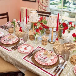 Candles<Mrs. Alice Berry Red Candles (Set of 8)