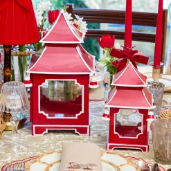 Year-round Decorations | Spring Decorations<Mrs. Alice Berry Red Pagoda Lantern