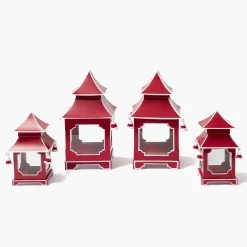 Year-round Decorations | Spring Decorations<Mrs. Alice Berry Red Pagoda Lantern
