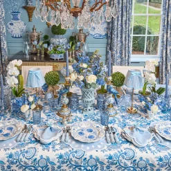 Placemats<Mrs. Alice Bettina Blue & White Placemats (Set of 4)
