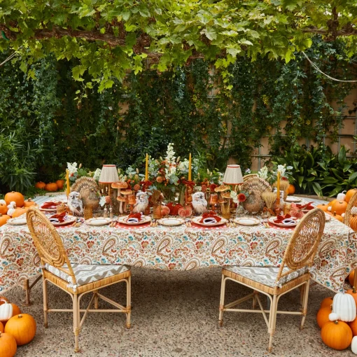 Napkins | Mrs. Alice Monogram<Mrs. Alice Bettina Burnt Orange Napkins (Set of 4)