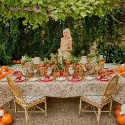 Table Linen Sets | Mrs. Alice Monogram<Mrs. Alice Bettina Burnt Orange Placemats & Napkins (Set of 4)