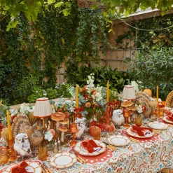 Table Linen Sets | Mrs. Alice Monogram<Mrs. Alice Bettina Burnt Orange Placemats & Napkins (Set of 4)
