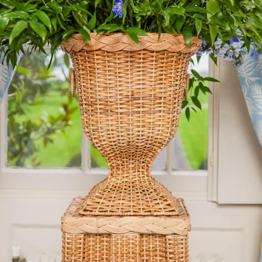 Vases | Vases & Planters<Mrs. Alice Bettina Rattan Urn