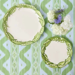 Summer Table Linen | Tablecloths<Mrs. Alice Blue & Green Ikat Tablecloth