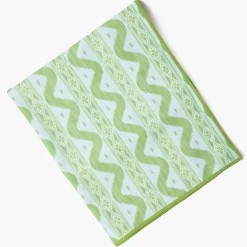 Summer Table Linen | Tablecloths<Mrs. Alice Blue & Green Ikat Tablecloth