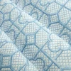 Serena Fresson Fabrics<Mrs. Alice Blue Bamboo Trellis Fabric