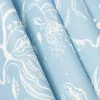 Serena Fresson Fabrics<Mrs. Alice Blue Chelsea Square Fabric