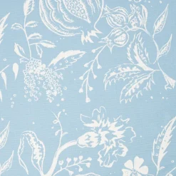 Serena Fresson Fabrics<Mrs. Alice Blue Chelsea Square Fabric