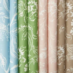 Serena Fresson Fabrics<Mrs. Alice Blue Chelsea Square Fabric