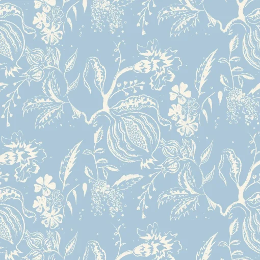 Serena Fresson Wallpapers<Mrs. Alice Blue Chelsea Square Wallpaper