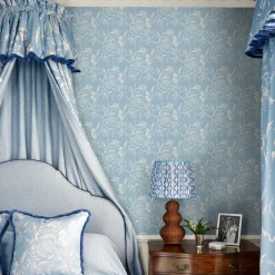 Serena Fresson Wallpapers<Mrs. Alice Blue Chelsea Square Wallpaper