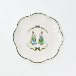 Starter Plates<Mrs. Alice Blue Cottontail Bunny Starter Plate