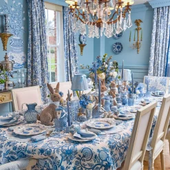 Tablecloths | For Her<Mrs. Alice Blue Elizabeth Tablecloth