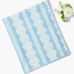 Summer Table Linen | Tablecloths<Mrs. Alice Blue Fern Stripe Tablecloth