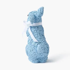 Spring Decorations<Mrs. Alice Blue Floral Bunny (Pair)