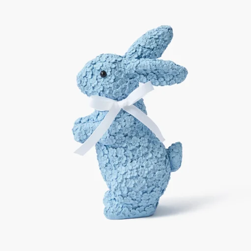 Spring Decorations<Mrs. Alice Blue Floral Bunny (Pair)