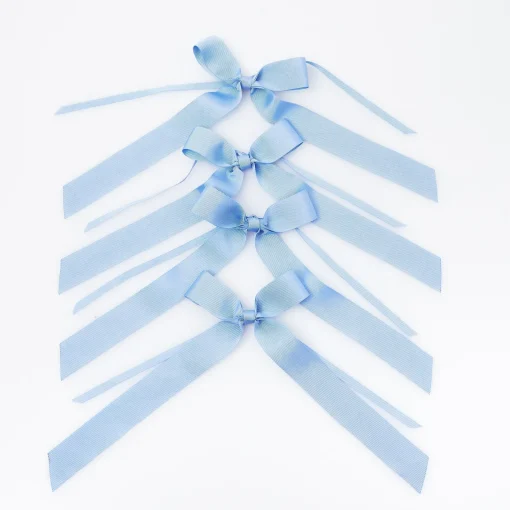 Napkin Rings & Bows<Mrs. Alice Blue Grosgrain Bow - 20cm (Set of 4)