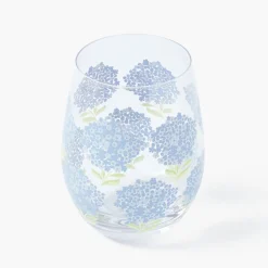 Glasses<Mrs. Alice Blue Hydrangea Glasses (Set of 4)
