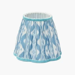 Summer Lighting | Lampshades<Mrs. Alice Blue Ikat Lampshade (18cm)