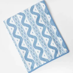 Tablecloths | For Her<Mrs. Alice Blue Ikat Tablecloth