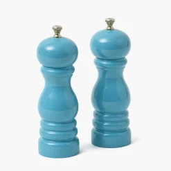Summer Crockery | Crockery Sets<Mrs. Alice Blue Lacquer Salt & Pepper Set