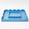 Trays | For Her<Mrs. Alice Blue Lacquer Tray Set