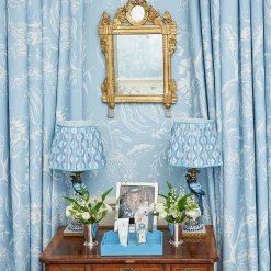 Trays | For Her<Mrs. Alice Blue Lacquer Tray Set