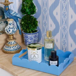 Trays | For Her<Mrs. Alice Blue Lacquer Tray Set