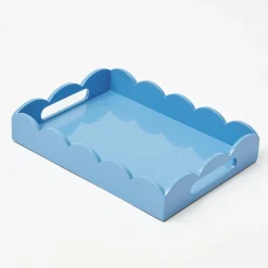 Trays | Mrs. Alice Monogram<Mrs. Alice Blue Lacquer Trayscape