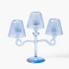 Candle Holders | Pagodas & Lanterns<Mrs. Alice Blue Lantern Tealight Candleabra