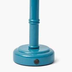 Rechargeable Table Lamps | Lamp Stands<Mrs. Alice Blue Leonora Lacquer Rechargeable Lamp