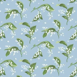 Serena Fresson Wallpapers<Mrs. Alice Blue Lily of the Valley Wallpaper