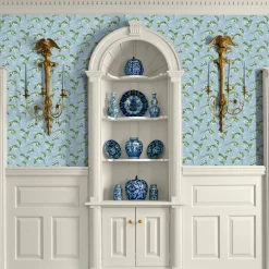 Serena Fresson Wallpapers<Mrs. Alice Blue Lily of the Valley Wallpaper