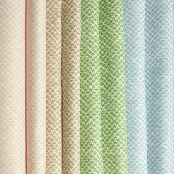 Serena Fresson Fabrics<Mrs. Alice Blue Lotus Flower Fabric