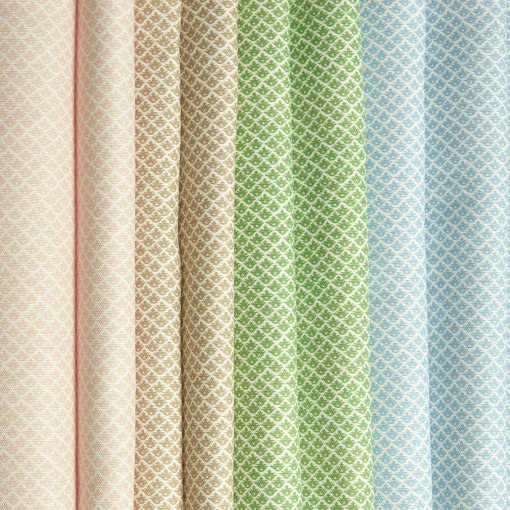 Serena Fresson Fabrics<Mrs. Alice Blue Lotus Flower Fabric