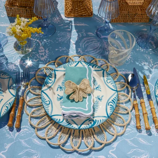 Crockery Sets<Mrs. Alice Blue Melograno Dinner & Starter Plates (Set of 8)