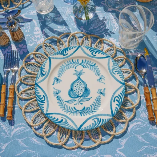 Crockery Sets<Mrs. Alice Blue Melograno Dinner & Starter Plates (Set of 8)