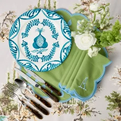 Crockery Sets<Mrs. Alice Blue Melograno Dinner & Starter Plates (Set of 8)