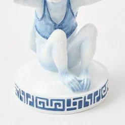 Summer Candleware | Candle Holders<Mrs. Alice Blue Monkey Candle Holders (Pair)