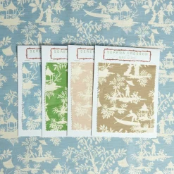 Serena Fresson Fabrics<Mrs. Alice Blue Pagoda Garden Fabric